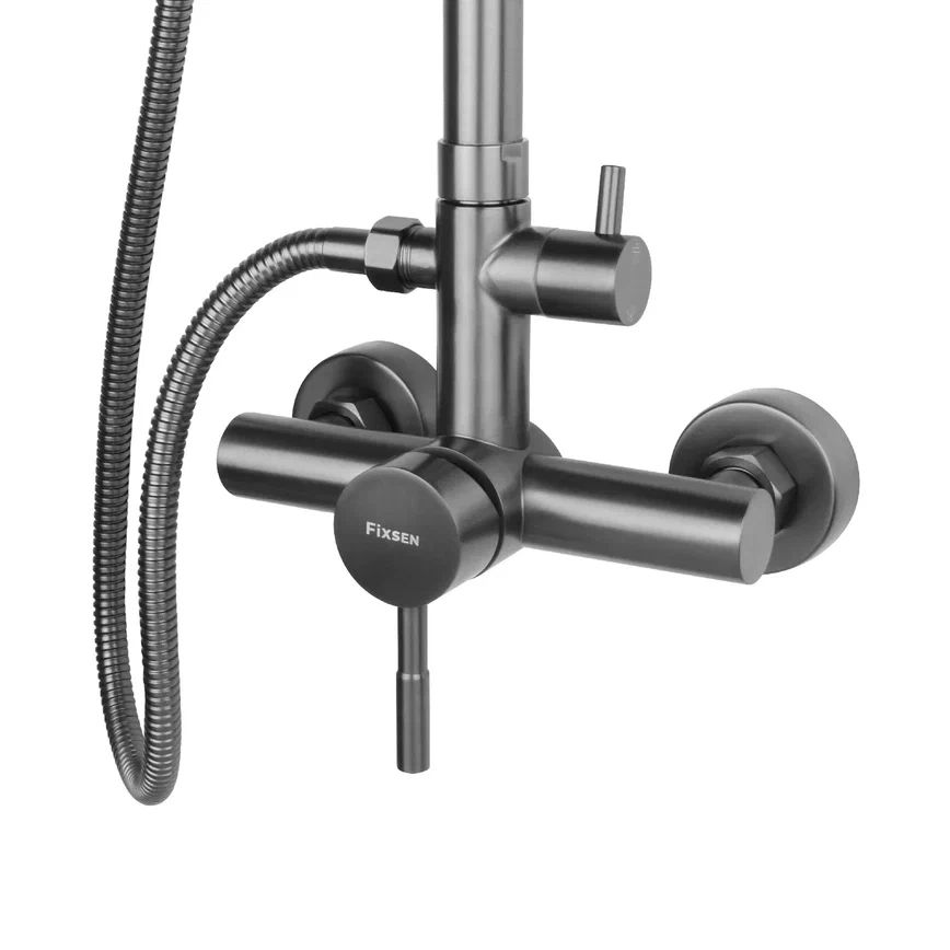 Душевая система Fixsen OXFORD FX-9500F, графит, артикул FX-9500F