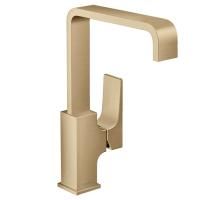 HG Metropol Смеситель для раковины 230, на 1 отв, с донным клапаном, излив 165мм, цвет: шлифованная бронза HG Metropol Смеситель для раковины 230, на 1 отв, с донным клапаном, излив 165мм, цвет: шлифованная бронза