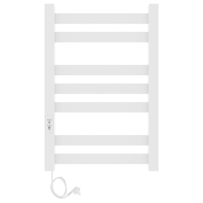 Полотенцесушитель электро "Гефест ЧК П7 500х800", белый муар, левый