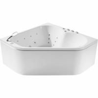 Акриловая ванна SSWW A2202 CGSP 150х150 R с гидромассажем