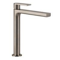 Gessi Emporio Via manzoni Смеситель для раковины без донного клапана и соединительными шлангами, цвет: Finox Brushed Nickel