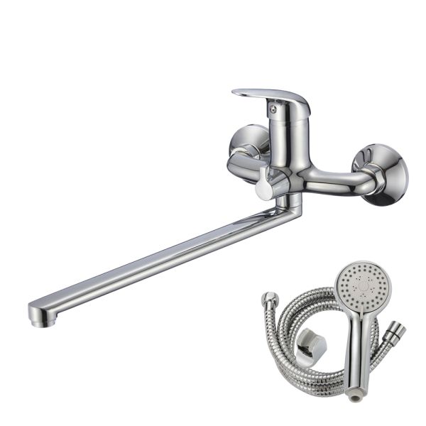 Смеситель для ванны WesnaArt LUCH LUC15-320, хром