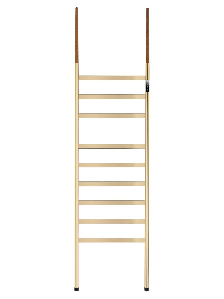 Полотенцесушитель электрический напольный WONZON & WOGHAND BREMEN, Брашированное золото (WW-A207-BG)