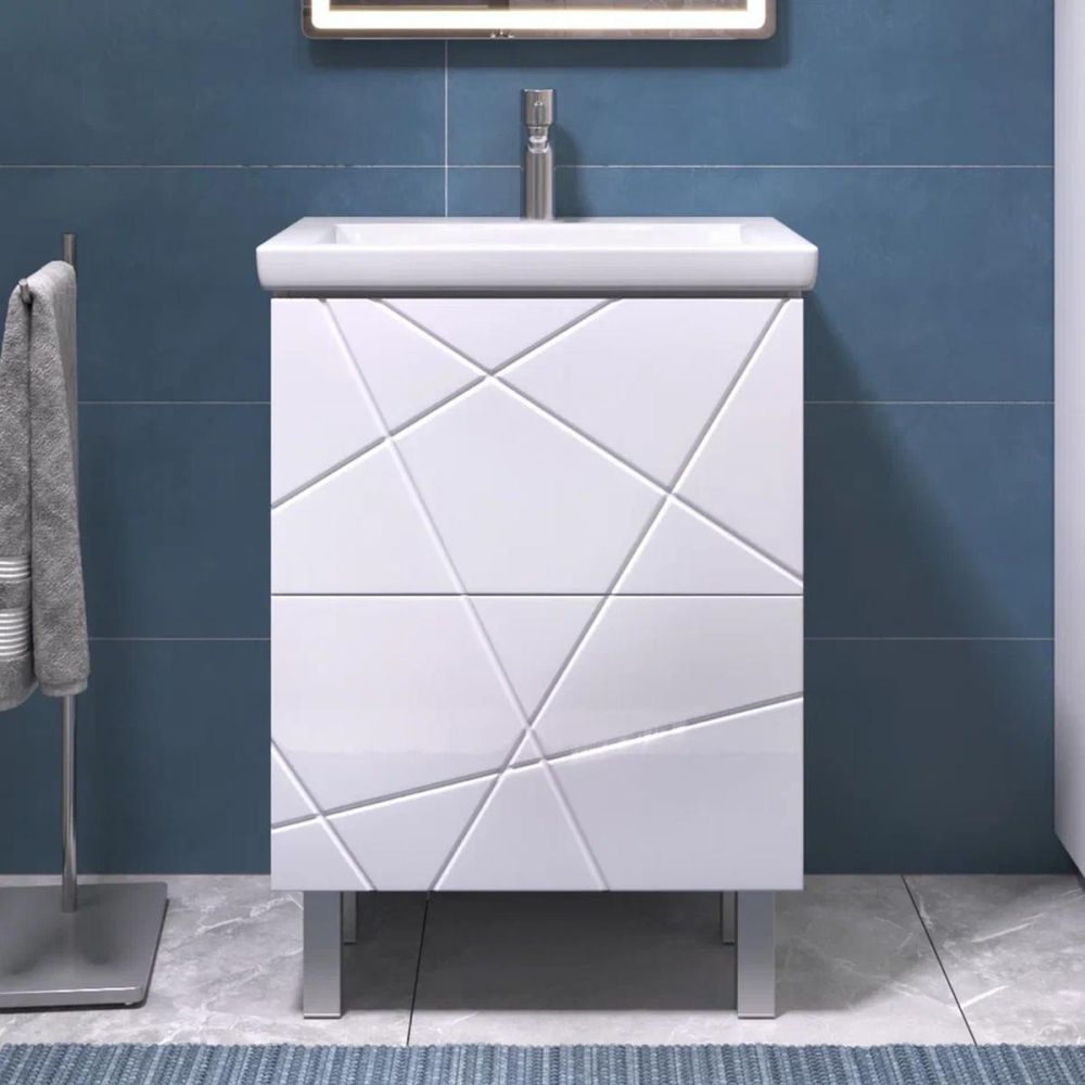 Тумба под раковину напольная VIGO Geometry 015, 60 см, артикул 015