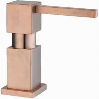 Дозатор для жидкого мыла, квадратный, SSA-013 Copper Дозатор для жидкого мыла, квадратный, SSA-013 Copper