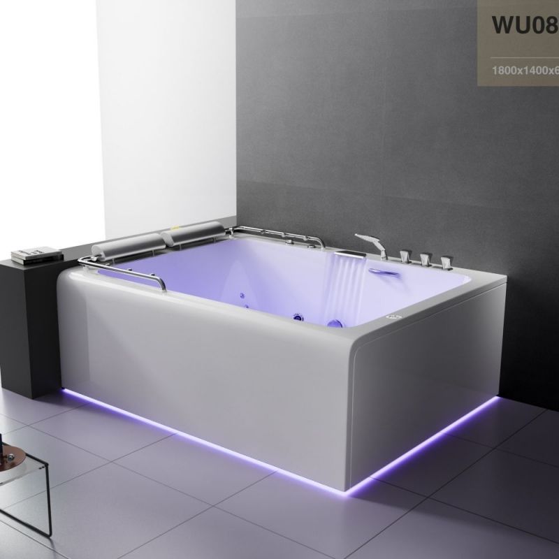 Акриловая ванна SSWW WU0822 180х140 L с гидромассажем