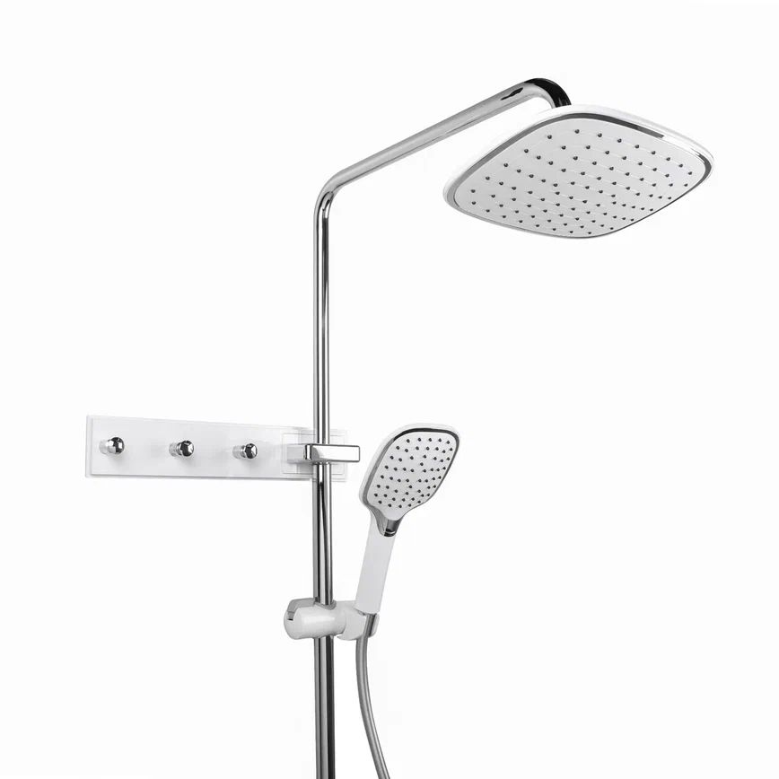 Душевая система Fixsen SLOT FX-9300, белая+хром, артикул FX-9300