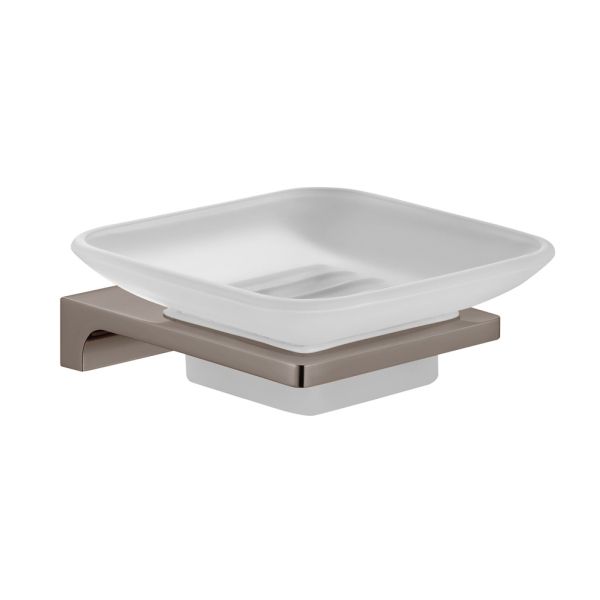 Мыльница Rav Slezak  NIL NLA0300MGL, серый металлик глянцевый