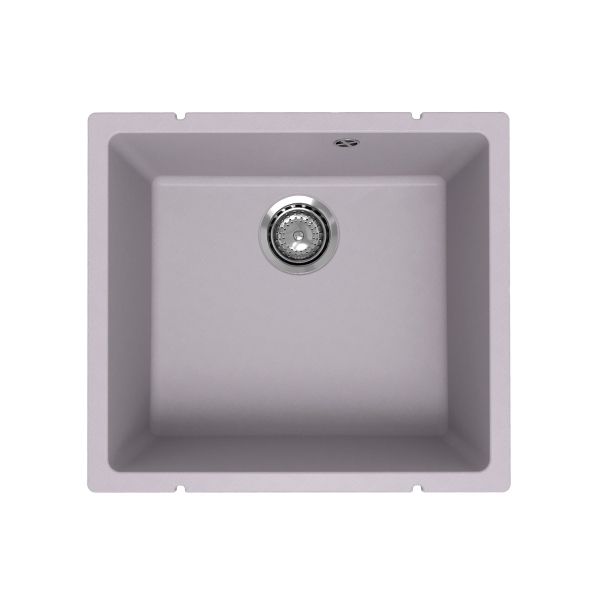 Кухонная мойка Ulgran Quartz Under 450-04, платина