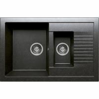Кухонная мойка Polygran F-21 №16 77 Черная