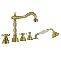 REVIVAL См-ль на борт ванны, на 5 отв., бронза