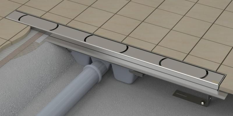 Сливной канал Ravak Chrome 1050 Хром