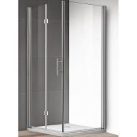 Душевой уголок Cezares Eco ASH-1 90х80 профиль Хром стекло прозрачное