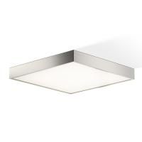 Decor Walther Cut 40 N LED Светильник потолочный 40x40x7см, светодиодный, 1x LED 20.1W, цвет: никель сатинированный