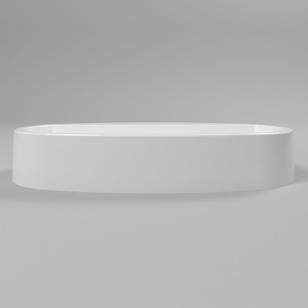 Умывальник WHITECROSS Obsidian D 65x37 (белый глянец) иск. камень Умывальник WHITECROSS Obsidian D 65x37 (белый глянец) иск. камень