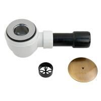 MIGLIORE Выпуск-сифон душевой, d=80 mm., (выпуск угловой), бронза