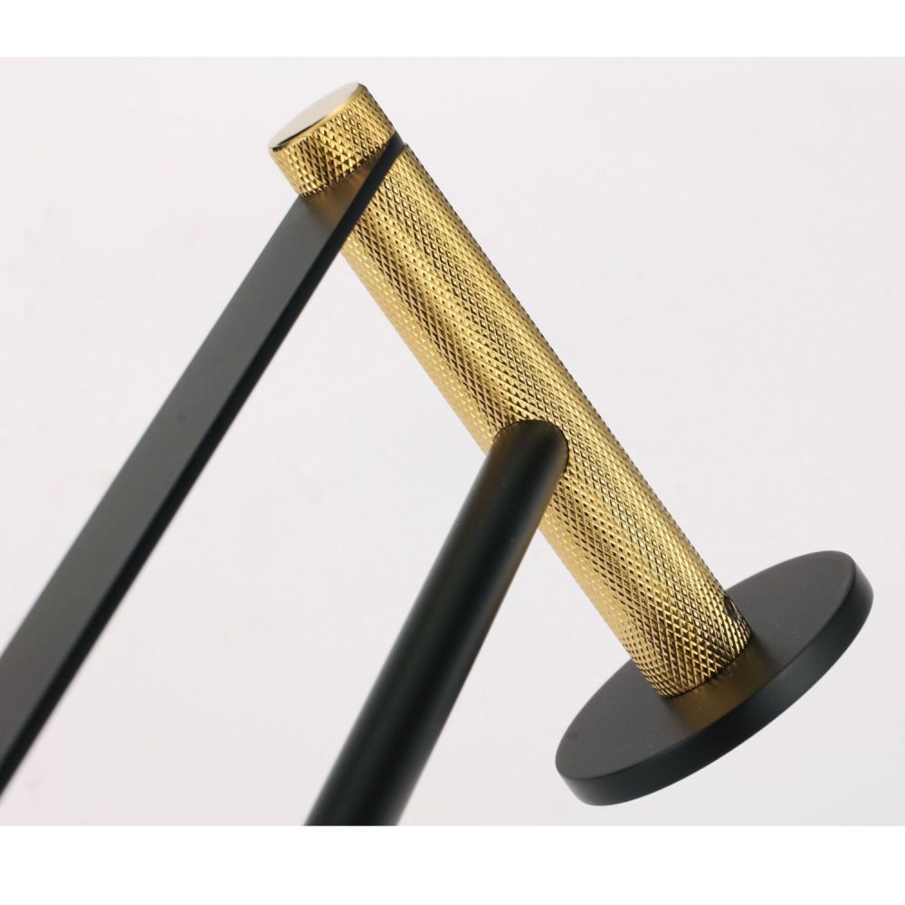 Полотенцедержатель Savol S-002148HB, черный/золото