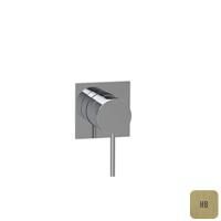 Смеситель для душа, Almar, Water Control Modular, тип открывания воды-однорычажный, тип регулирования воды-керамический картридж, монтаж-настенный встраиваемый, отверстия для монтажа-1, внутренняя часть-необходимо заказать, цвет-High Brass Brushed PVD Смеситель для душа, Almar, Water Control Modular, тип открывания воды-однорычажный, тип регулирования воды-керамический картридж, монтаж-настенный встраиваемый, отверстия для монтажа-1, внутренняя часть-необходимо заказать, цвет-High Brass Brushed PVD