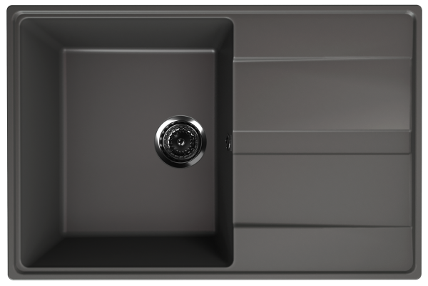 Мойка ULGRAN Quartz асфальт (Prima 750-09)