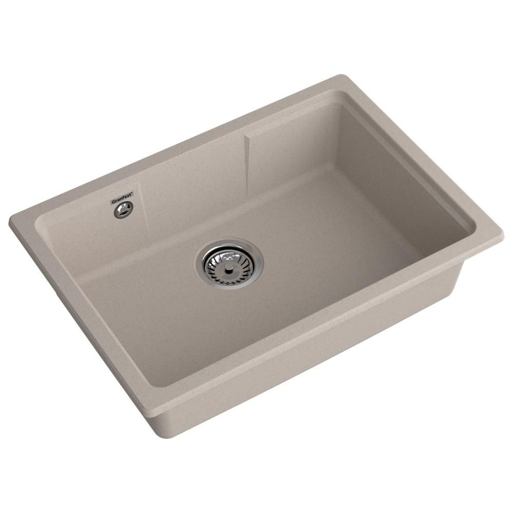 Кухонная мойка GranFest URBAN 4565, песочный, артикул 4565 песочный