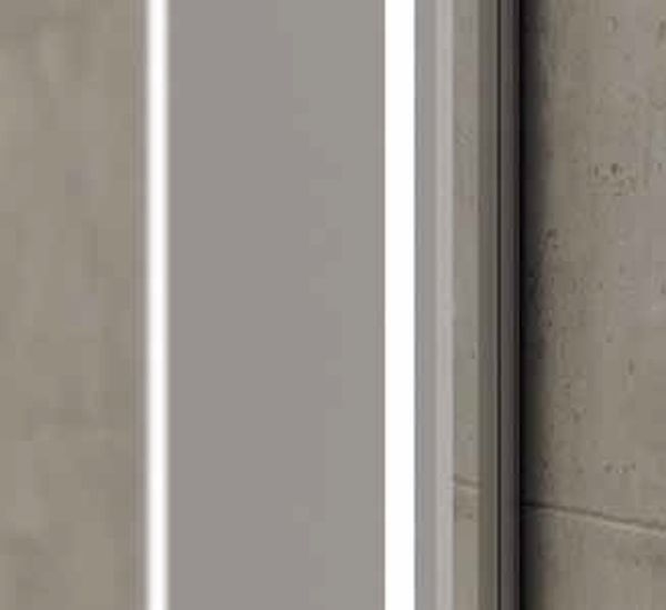 Зеркало SanVit Дорадо 100 zdor100 с подсветкой с кнопочным выключателем