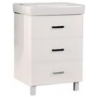 Тумба под раковину АКВАТОН АМЕРИНА М 56,4 1A168901AM010 (напольная, белый глянец), шт