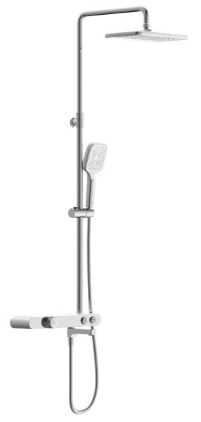 Душевая система Cersanit VIVO термостатическая с кнопочным управлением (64529)