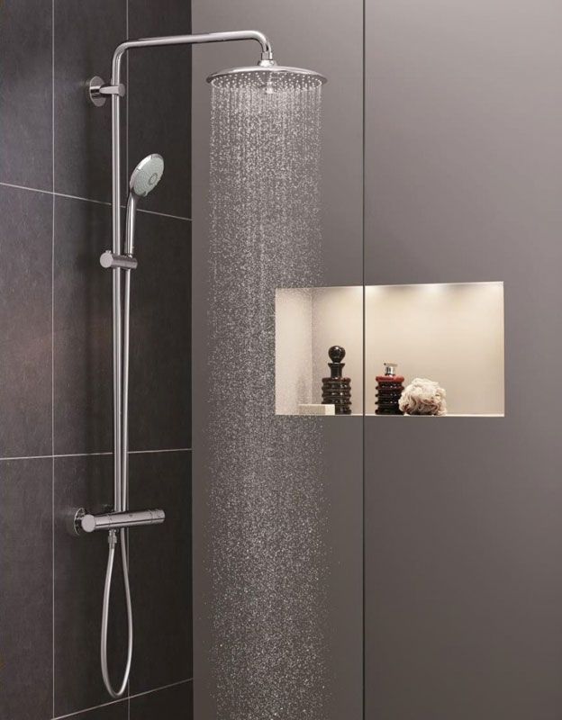 Душевая система GROHE Euphoria 260 с термостатическим смесителем, хром (27296002) Душевая система GROHE Euphoria 260 с термостатическим смесителем, хром (27296002)