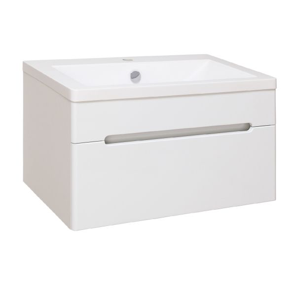Тумба Runo Парма 75 подвесная 1 ящик под умывальник УТ000001838 (Omega 75) (00000001140)