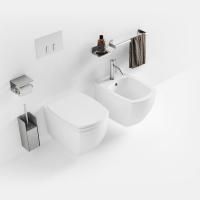 Agape 750 биде подвесное 35.5х57.5х30 см, цвет: белый глянцевый Agape 750 биде подвесное 35.5х57.5х30 см, цвет: белый глянцевый