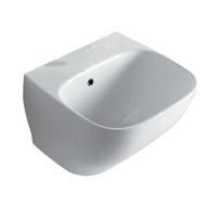 GLOBO Genesis Раковина подвесная  62x50 cм без отв. под смеситель, цвет: белый