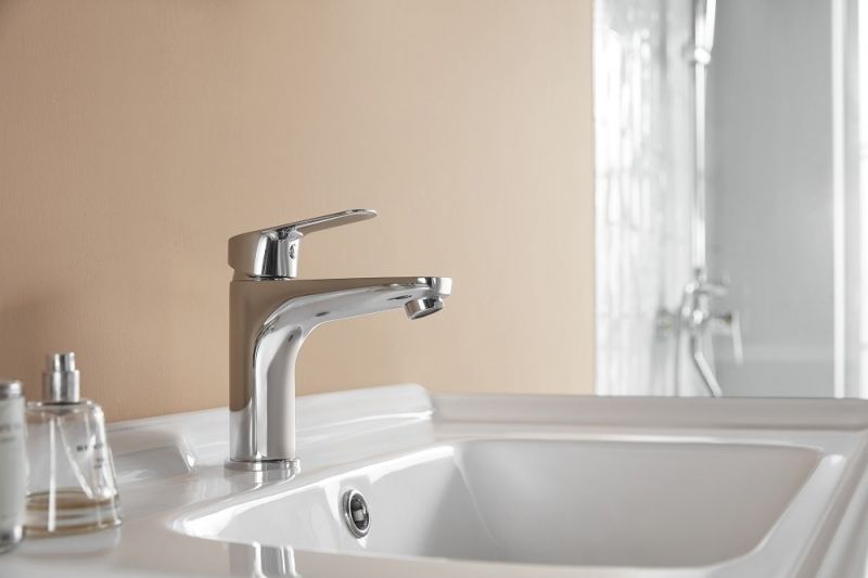 Смеситель для раковины Bravat Rhein F1429564CP-9-ENG Хром