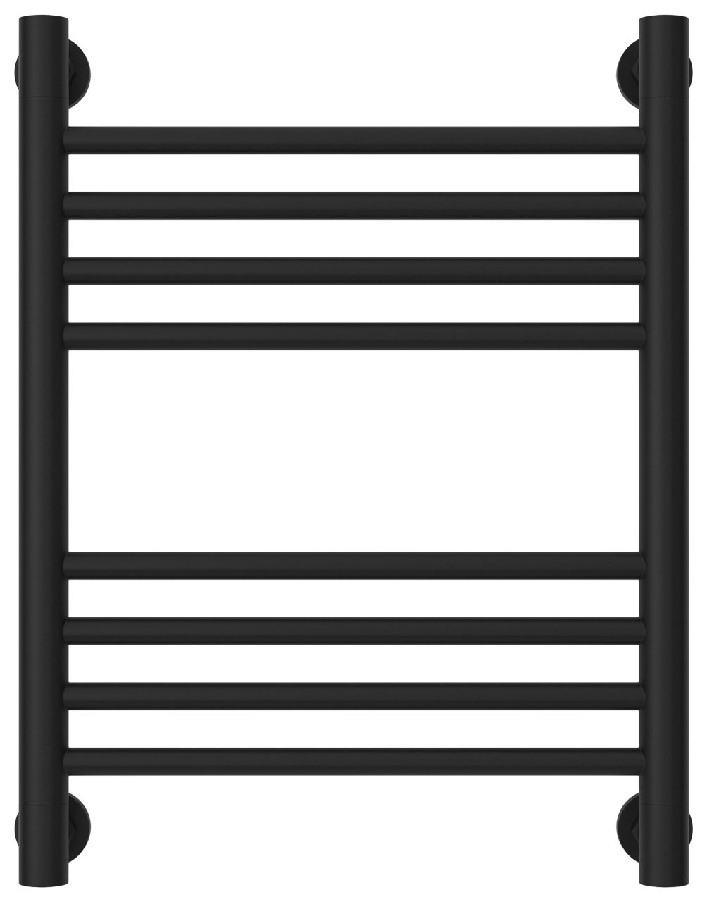 Полотенцесушитель водяной "Богема+" прямая 500х400 (Матовый Чёрный) Полотенцесушитель водяной "Богема+" прямая 500х400 (Матовый Чёрный)