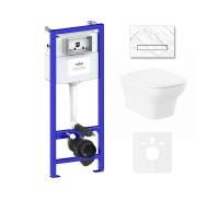 Комплект 6 в 1 Lavinia Boho Bristol Rimless 75110220, премиум с каменной клавишей