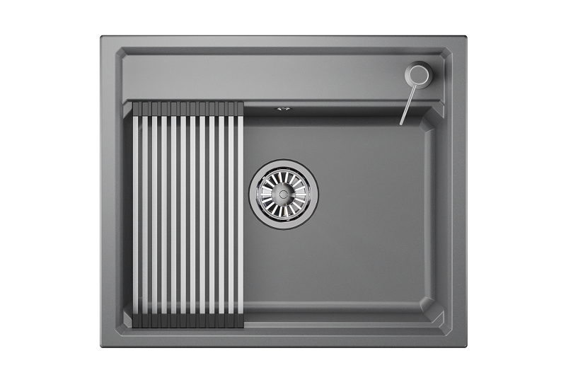 Кухонная мойка Granula 6003, АЛЮМИНИУМ, артикул 6003, АЛЮМИНИУМ