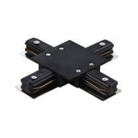 Соединитель X-образный однофазный для встраиваемых треков Barra Lightstar 501147 Соединитель X-образный однофазный для встраиваемых треков Barra Lightstar 501147