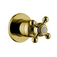 Fima Carlo Frattini Elizabeth Переключатель потоков, на 2 источника, цвет: золото Fima Carlo Frattini Elizabeth Переключатель потоков, на 2 источника, цвет: золото