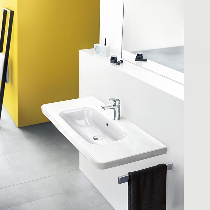 HANSGROHE LOGIS Смеситель для раковины на 1 отверстие, однорычажный, без донного клапана, цвет хром HANSGROHE LOGIS Смеситель для раковины на 1 отверстие, однорычажный, без донного клапана, цвет хром