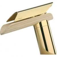 Смеситель для раковины Paini Morgana 73OP205LH Золото Светлый дуб