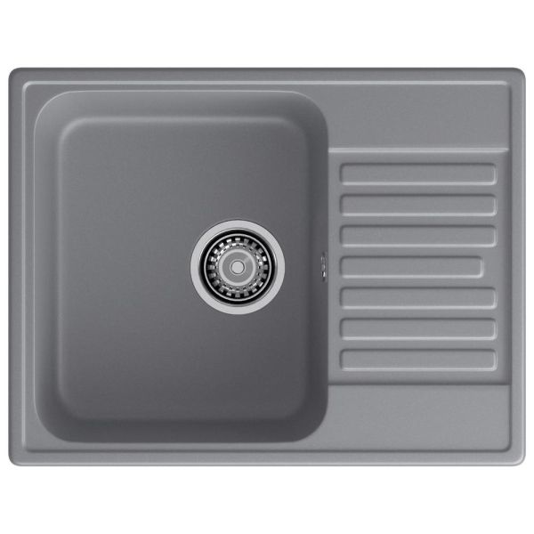 Кухонная мойка GranFest QUARZ 13, темно-серый