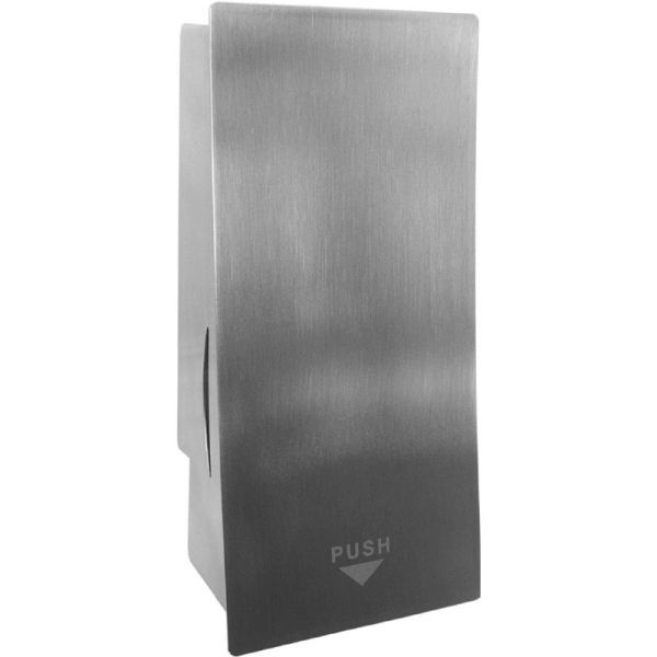 Диспенсер для жидкого мыла 800 мл, нержавейка мат