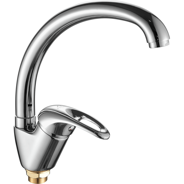 Смеситель для кухни FASHUN A4115-2, хром