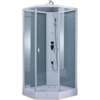 Душевая кабина SSWW W0913H 90x90 профиль Белый матовый задние стенки прозрачные Душевая кабина SSWW W0913H 90x90 профиль Белый матовый задние стенки прозрачные