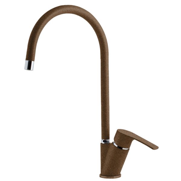 Смеситель для кухни GranFest 5023, терракот