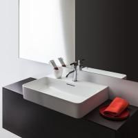 Laufen VAL Раковина 600х420х115мм с 1 отв. под смеситель, глазурь 2 стор, с покр. LLC, цвет: белый