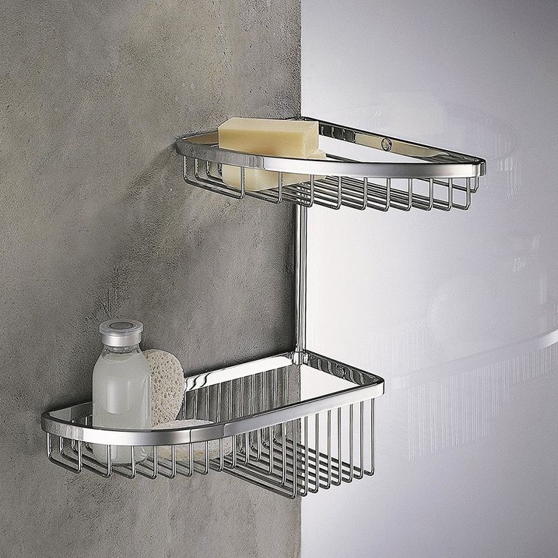 Угловая полка Colombo Design Angolare B9607.000 Хром Угловая полка Colombo Design Angolare B9607.000 Хром