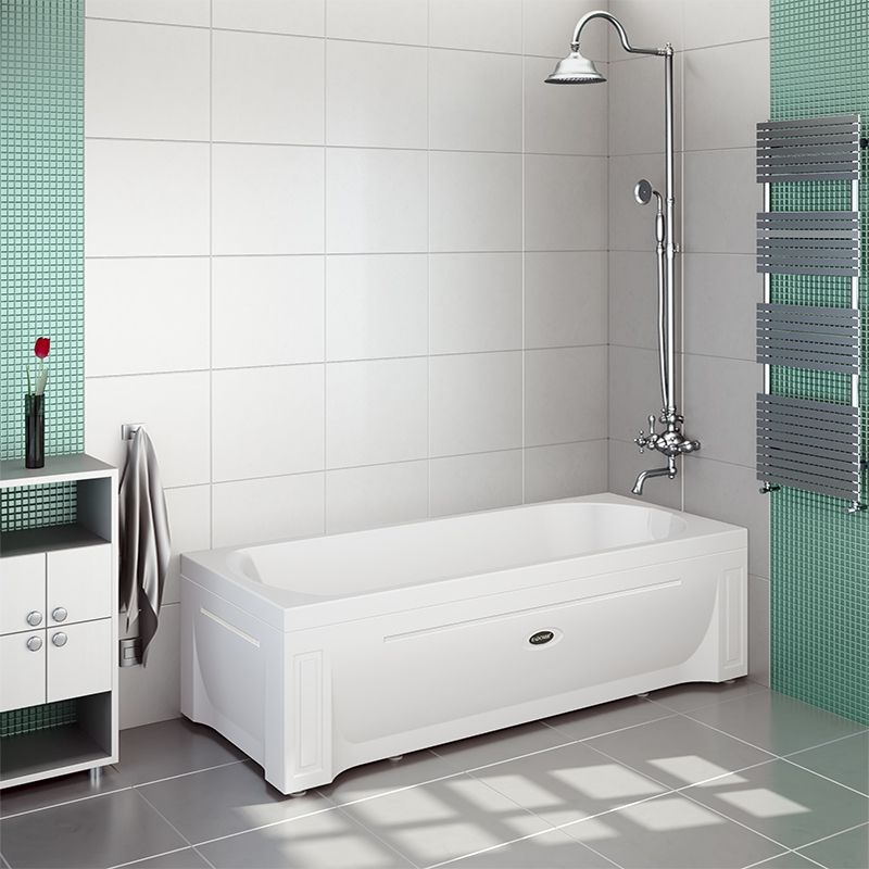 Акриловая ванна Radomir Vannesa Аврора 170x70 0-01-0-0-0-997 Белая без гидромассажа