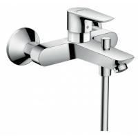 Смеситель для ванны и душа, Hansgrohe, Talis E, тип открывания воды-однорычажный, тип регулирования воды-керамический узел смешивания, тип установки-настенный, отверстия для монтажа-2, вынос излива, мм-194, тип излива-неподвижный, комплектация-с шумопогло Смеситель для ванны и душа, Hansgrohe, Talis E, тип открывания воды-однорычажный, тип регулирования воды-керамический узел смешивания, тип установки-настенный, отверстия для монтажа-2, вынос излива, мм-194, тип излива-неподвижный, комплектация-с шумопогло