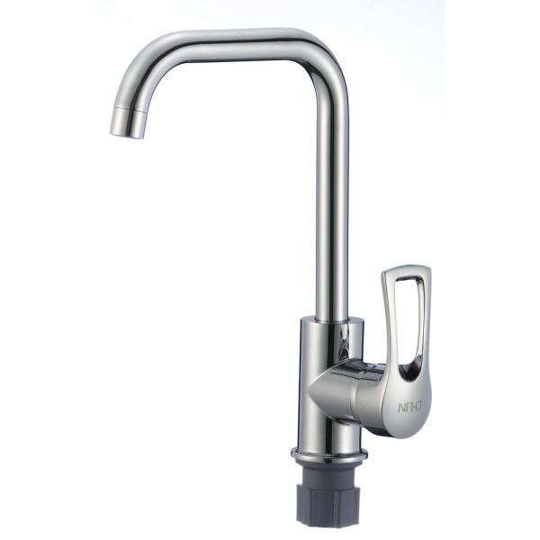 Смеситель для кухни D-Lin D155422-L, хром