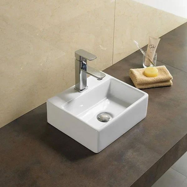 Раковина чаша Velvex 7440C, белый